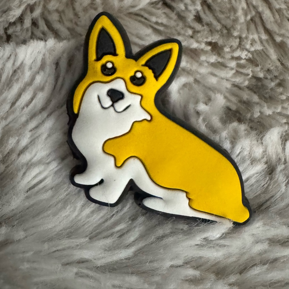 Pembroke Welsh Corgi CROCS Jibbitz Shoe Charm 5/$20